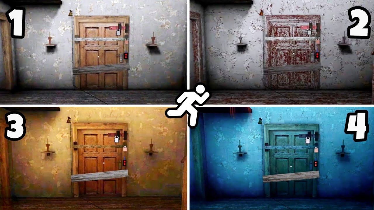 Granny Door Escape In All Themes | Granny 1.9 All Themes | Granny New ...
