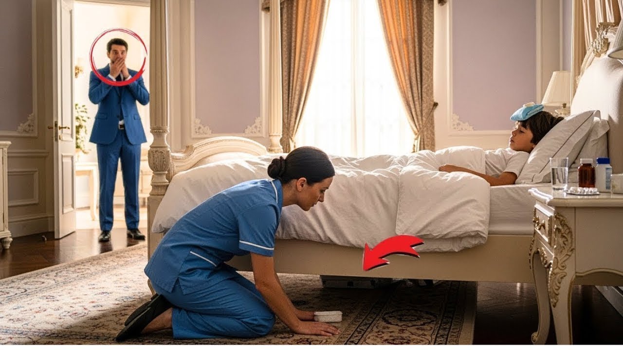 Der Sohn des Milliardärs war immer krank –bis die arme Nanny unter dem Bett etwas Entsetzliches fand