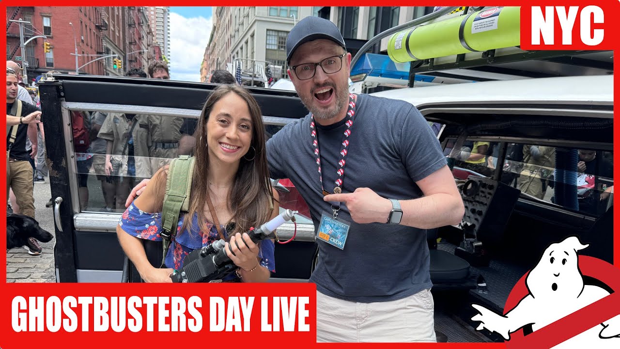 LIVE! From Ghostbusters Day!