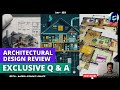 Architectural Plan & Elevation Review + Q & A for civil engineers | How to design plan| Rupesh range