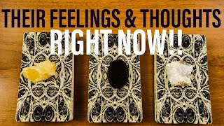 THEIR CURRENT THOUGHTS AND FEELINGS  TOWARDS YOU! ! PICK A CARD TIMELESS TAROT READING