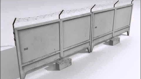 Fence 4 3D model from CGTrader.com