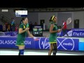 WD R16 - AUS vs IND - 2014 Commonwealth Games badminton