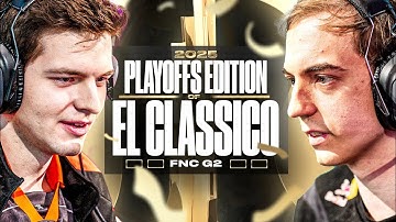 CAN FNC FINALLY BEAT G2 IN PLAYOFFS ? LEC 2025 G2 VS FNC WINTER PLAYOFFS