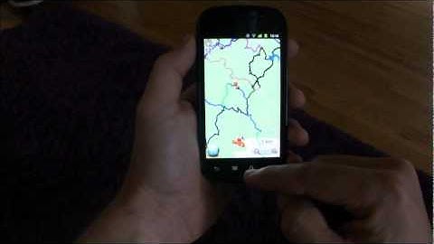 dualsportmaps.com - Android App: Basic Usage