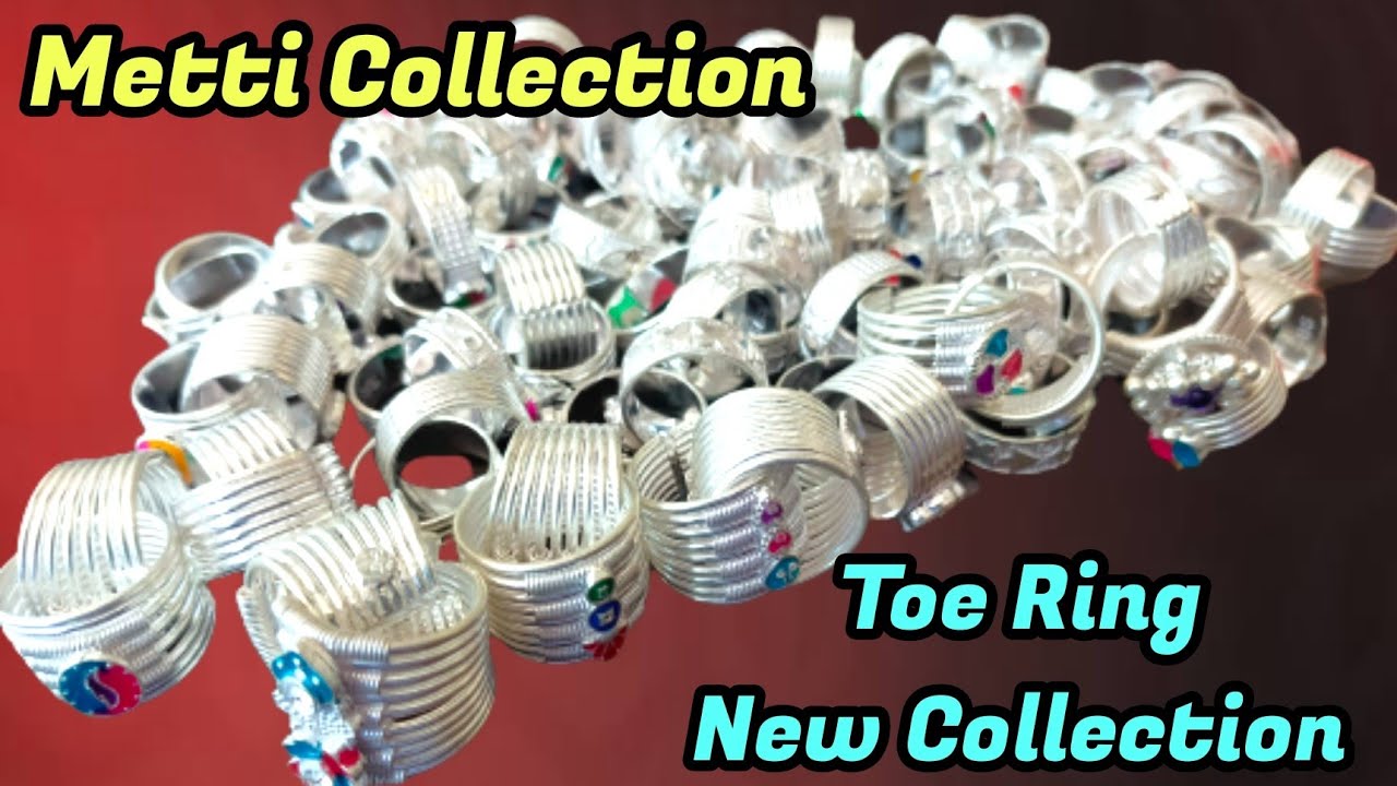 Metti Collection | Toe Ring | வெள்ளி மெட்டி - YouTube