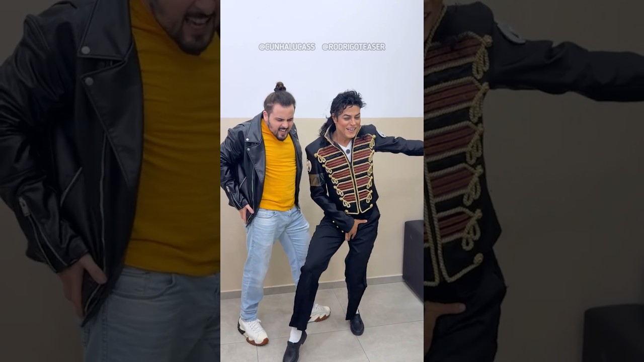 Hoje eu vi o MICHAEL JACKSON - com Rodrigo Teaser! | @CUNHALUCASS