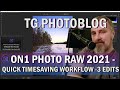 ON1 Photo Raw 2021-2022 - 3 Advanced Edits with Quick Time-saving Workflow