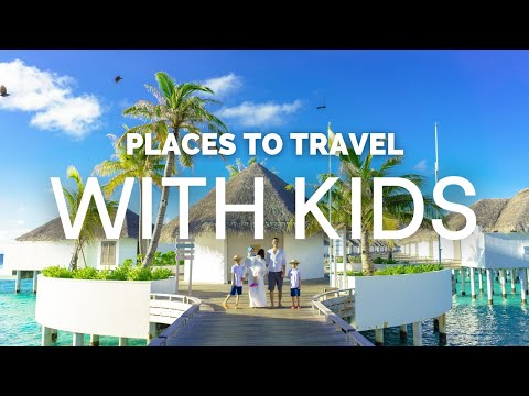 poster for 10 Best Family Vacation Destinations USA | Best Places to Travel With Kids in the USA