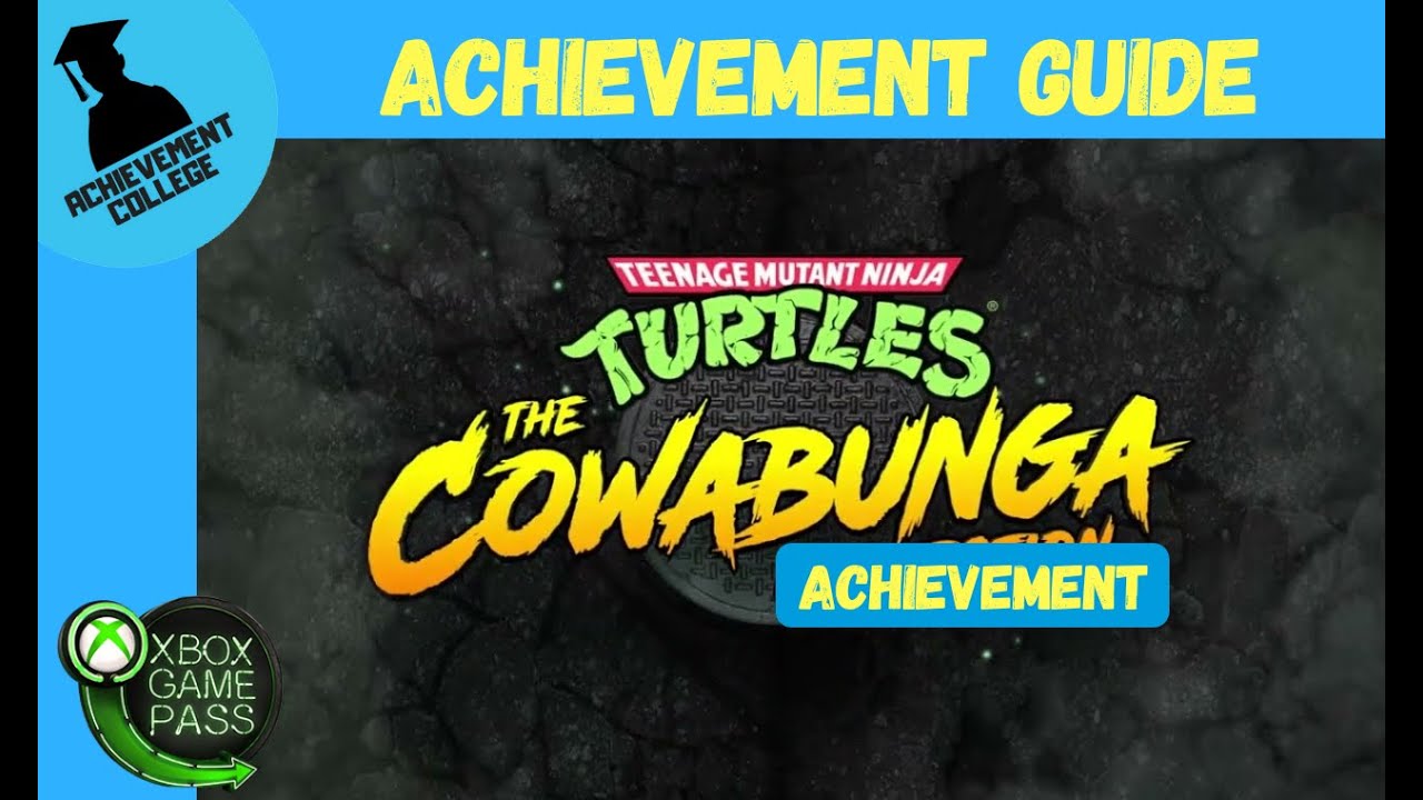 Cowabunga It Is Achievement Guide Easy! TMNT Shredder's Revenge YouTube