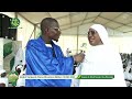 Interview de Soxna Diaara Cissé - Ziaara  2023 auprès du Khalif des Mourides