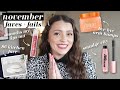 NOVEMBER FAVES + FAILS // kitchen faves, an awful mascara, a brilliant body scrub, + more