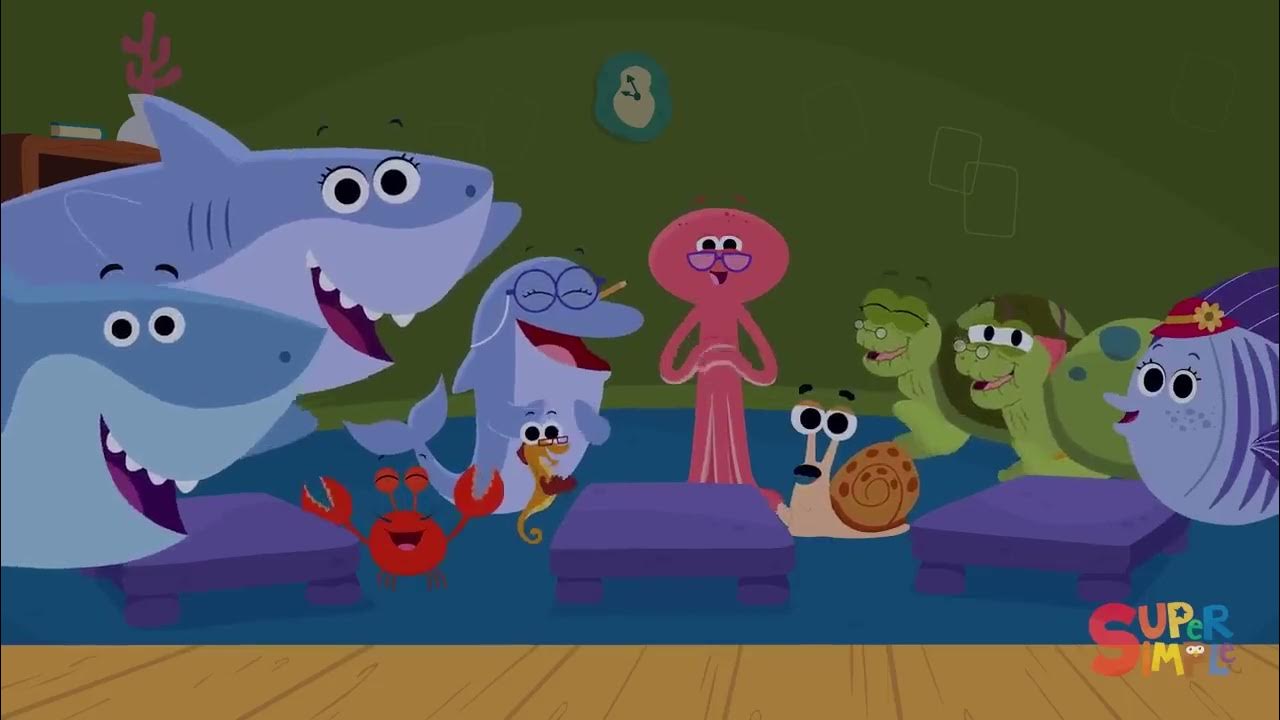 I see something pink kids song finny the shark youtube