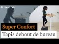 Confort et productivit exceptionnels avec le tapis de bureau rembourr jacob bek