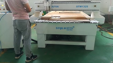Completely working video of CNC wood router with high speed
