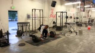 Spencer Gill Band Deadlifts- Speed Day 515 Lbs