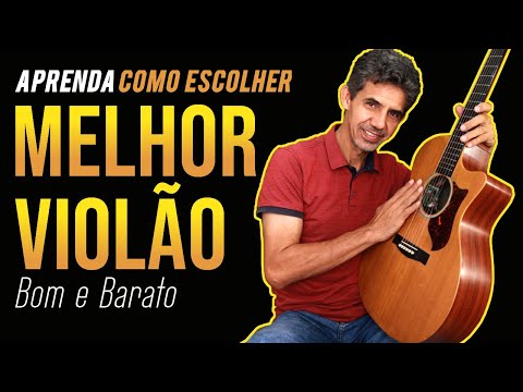 Vídeo: Como escolher um violão clássico