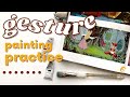 a BETTER way to practice gesture painting?!
