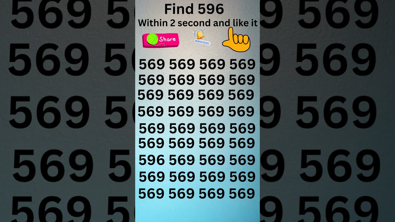 Find 596 