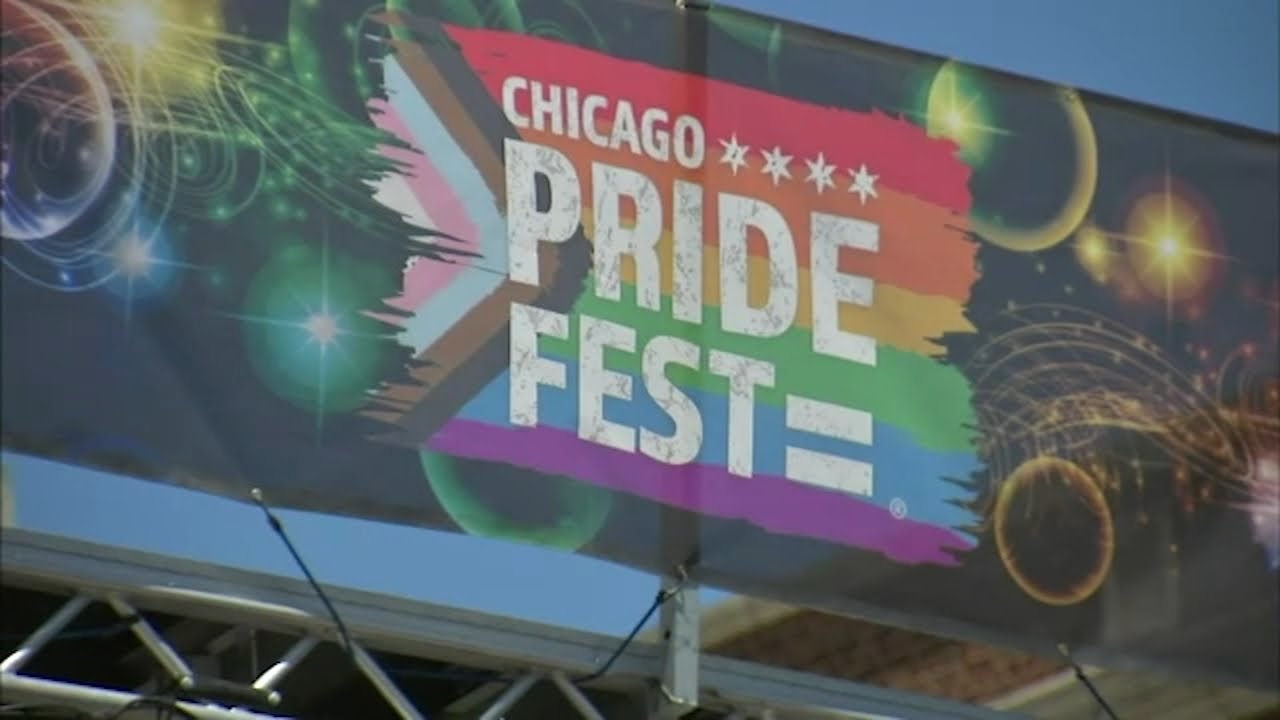 Chicago Pride Fest kicks off with heightened security - YouTube