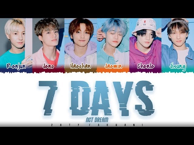 Rainbow nct dream english lyrics