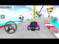 Impossible parkour ramp racing with my new supercar  car stunt ramp racing 3d gaming cargames