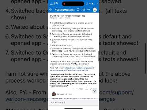 MESSAGES+ to Google Messages tutorial - YouTube