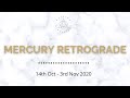 ★ MERCURY RETROGRADE | 14th Oct - 3rd Nov | Raising Vibrations