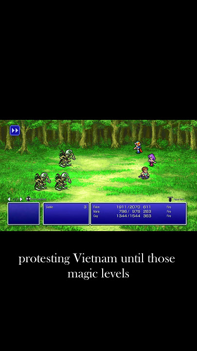 How to Level Magic in the Final Fantasy II Pixel Remaster
