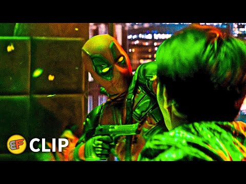 Deadpool vs Gangsters - Fight Scene (Part 1) | Deadpool 2 (2018) Movie Clip HD 4K
