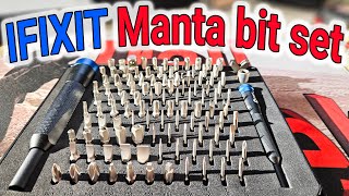 IFIXIT Manta Precision bit set review the kitchen sink of sets