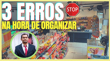 COMO ARRUMAR  UMA PRATELEIRA DE UM MERCADINHO /3 erros que você comete e nem percebe😬