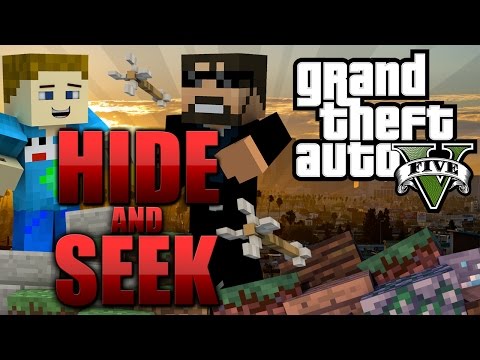 Minecraft - Hide & Seek Challenge - GTA V - Asurekazani