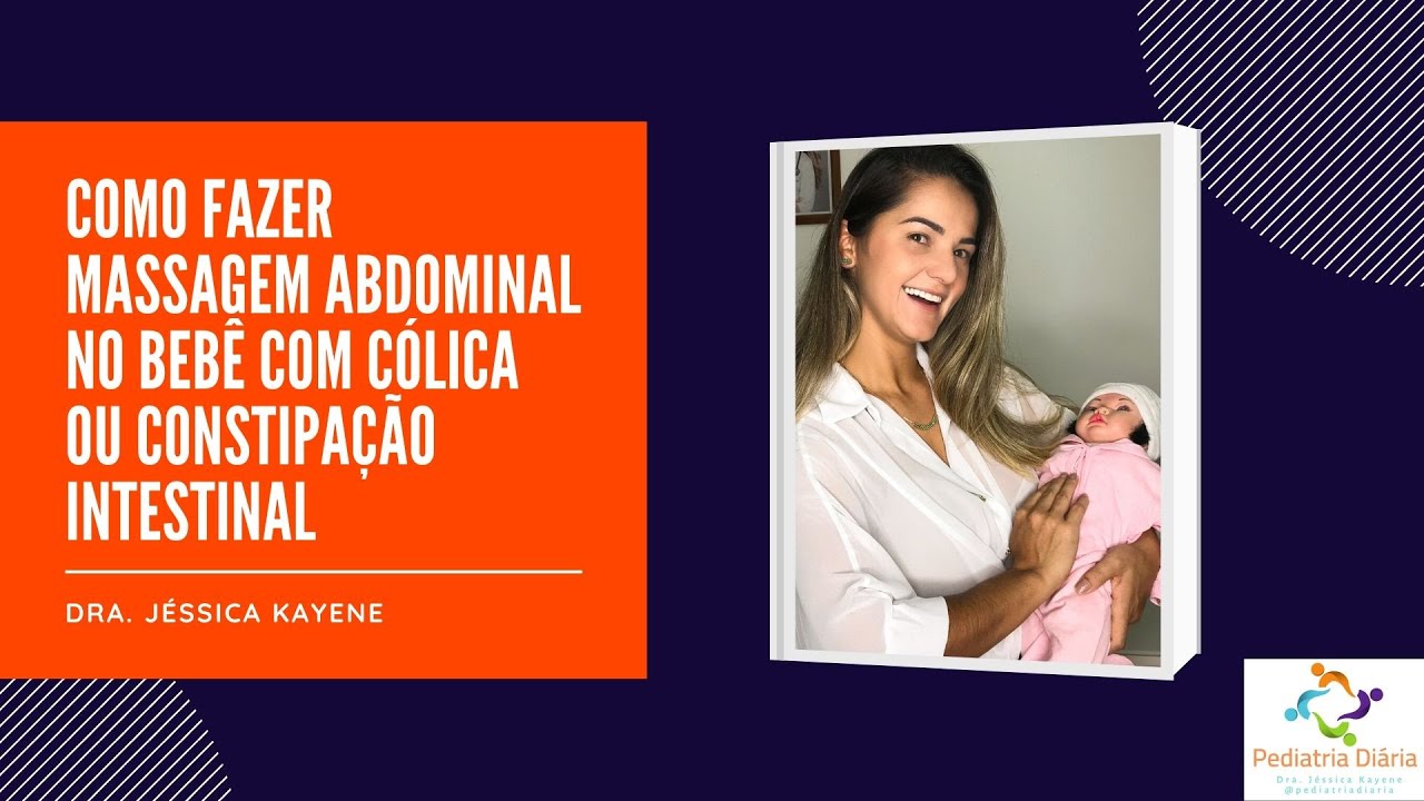 COMO FAZER MASSAGEM ABDOMINAL NO BEBÊ COM CÓLICA OU CONSTIPAÇÃO ...