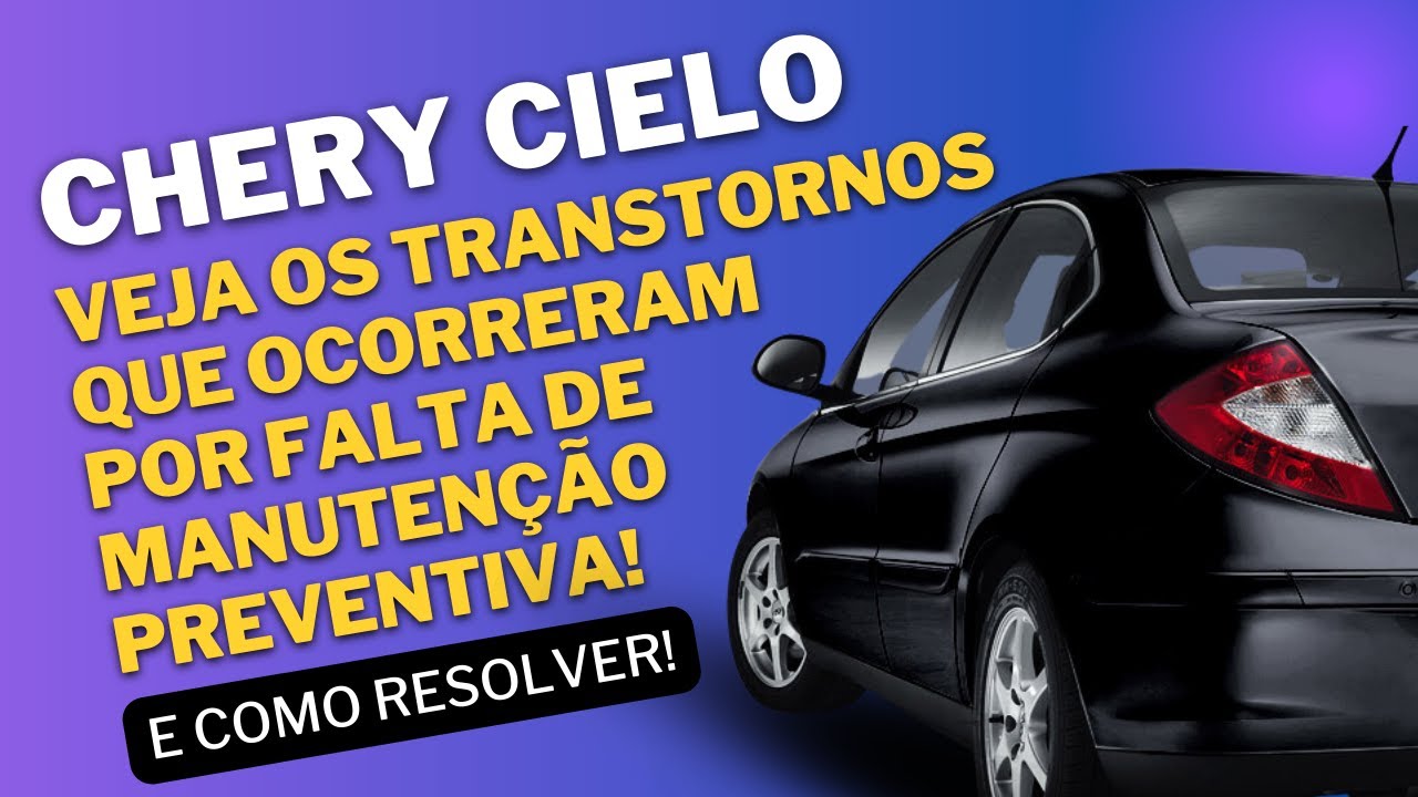 Chery Cielo 2012 Sedan - Um bom carro mas...precisando de manutenção. Vamos deixá-lo em dia.