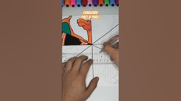 🐉🔥 One Drawing BUT In 8 Different Styles With POSCA Markers Part 3! CHARIZARD 👀 #shorts #creative