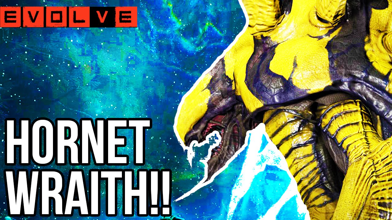 HORNET WRAITH!! Evolve Gameplay Walkthrough (XB1 1080p HD)