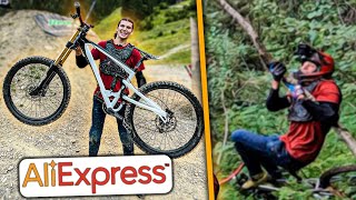 VTT AliExpress Vs la descente la plus dangereuse de France ! Châtel Bikepark