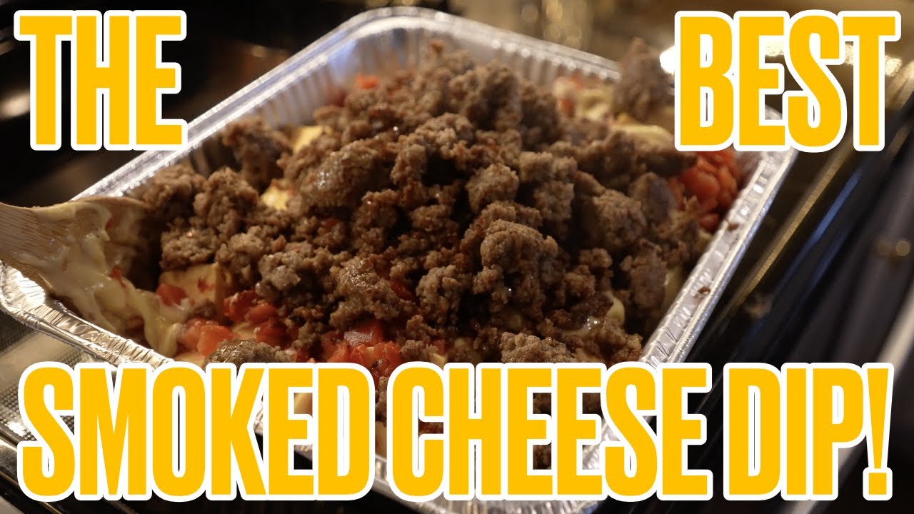 The BEST Smoked Cheese Dip made on the Grill!! YouTube