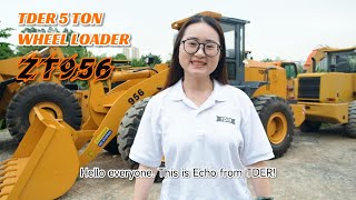 #TDER 5 tonne industrial wheel loader ZT956