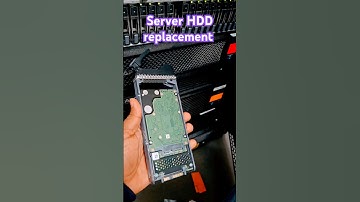 Server Hard Drive replacement Data center room #shorts