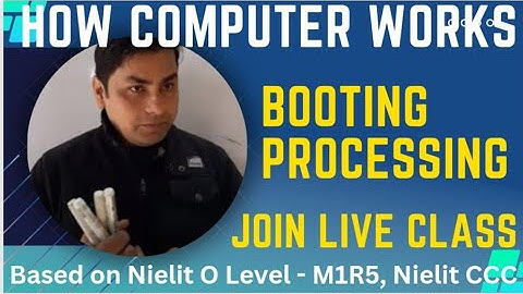 How Computer Works | Working Process  |  DurgeshSir  is live #computer #booting #processing