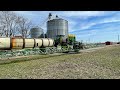 Top dressing wheat and flood water