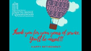 SOMSD Virtual Retirement Celebration - 2020