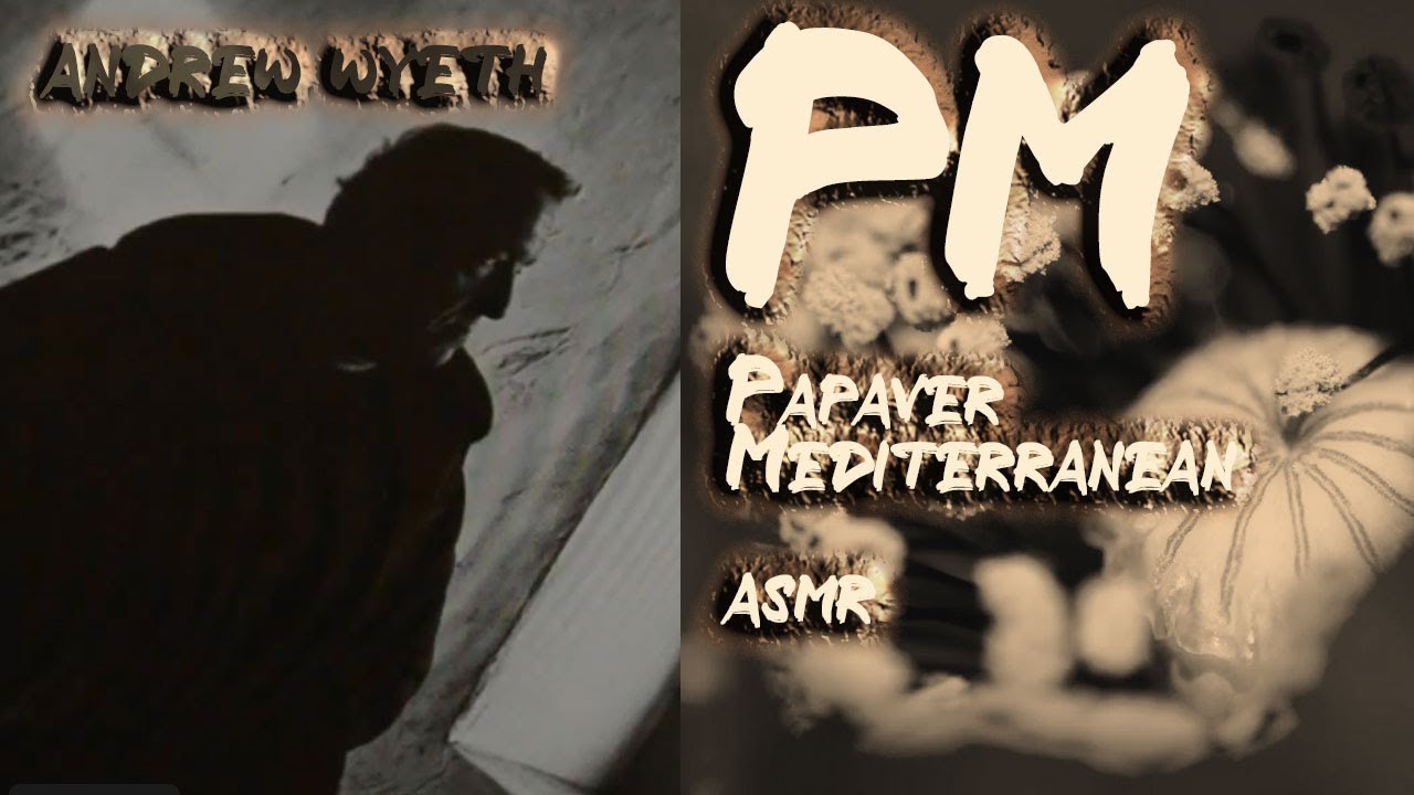 Gentle Whisper ASMR art pages with Andrew Wyeth