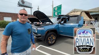 EV Club of CT Show &amp; Tell by Jazzy Jeff - 2022 Rivian R1T EV pickup truck at Northeast Rivian Club