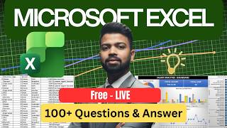 Advanced Excel Interview Questions Solved LIVE | Real MIS & Data Analyst Interview Prep 2026 | Free