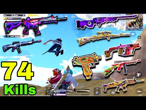 74 KILLS IN NEW ERANGEL AND LIVIK BEST GAMEPLAY FULL RUSH