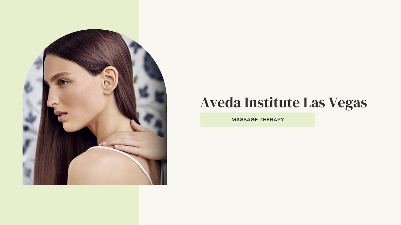 Massage Therapy at the Aveda Institute Las Vegas!
