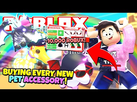 I Bought EVERY NEW PET ACCESSORY in Adopt Me! NEW Adopt Me Dress Your Pets Update (Roblox)